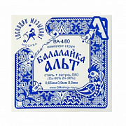 Господин Музыкант BA4/80 Балалайка АЛЬТ Комплект из 3-х струн для балалайки-альт: 1) Ля - 0,66 мм 2) Ми - 0,89 мм 3) Ми - 0,89
