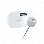 EVANS EQPC2 CLR POLY BD PTCH 2-PEDAL (X2)