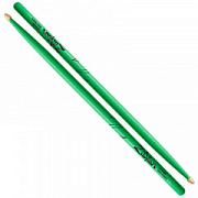 ZILDJIAN Z5AACDGG 5A ACORN NEON GREEN