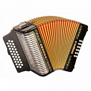 HOHNER Corona II GCF, black lacquered (A56211)