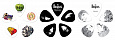 PLANET WAVES 1CAB4-15BT2 Beatles Signature Stripes