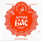 Господин Музыкант DB6 Комплект струн для Домры Бас. Комплект из 3-х струн для домры Бас. Изготовлен с применением профильного ше