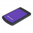 Transcend TS1TSJ25H3P USB3.0 1TB StoreJet 2.5' H Series Purple (Fully rubber cover, One touch backup)