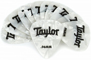 TAYLOR 80714 CELLULOID 351 PICKS, ABALONE
