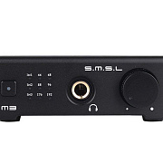 SMSLM3 black усилитель для наушников и ЦАП CS4398 , до 24бит/192кГц, выходная мощность 108 мВт при 32 Ом, 85 мВт при 64 Ом, 49 м