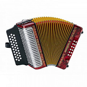 HOHNER Corona II FBbEb, red (A5643S)