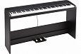 KORG B2SP BK, со стойкой, тройной педалью, адаптером