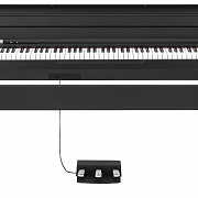 KORG LP-180-BK, со стойкой, тройной педалью, адаптером