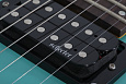 SCHECTER C-6 DELUXE SATIN AQUA
