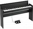 KORG LP-180-BK, со стойкой, тройной педалью, адаптером