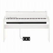 KORG LP-180-WH цифровое пианино со стойкой, тройной педалью, адаптером
