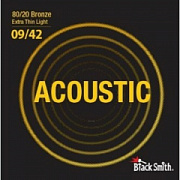 BLACKSMITH Phosphor Bronze Extra Thin Light 9/42