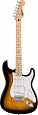 FENDER SQUIER Sonic Stratocaster электрогитара, цвет 2-Color Sunburst